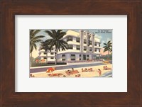 Framed Miami Beach III