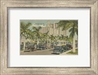 Framed Miami Beach VII