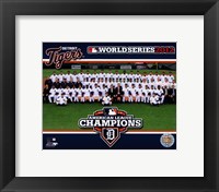 Framed Detroit Tigers 2012 American League Champions Team Photo