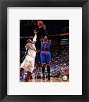 Framed Carmelo Anthony 2012-13 Action in basketball