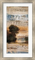 Framed Green Trees I