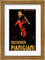 Framed Maccheroni Pianigiani 1922