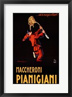 Framed Maccheroni Pianigiani 1922