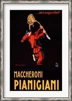 Framed Maccheroni Pianigiani 1922