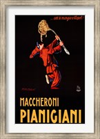 Framed Maccheroni Pianigiani 1922