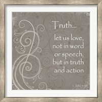 Framed Truth Quote