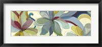 Framed Silk Flowers I
