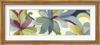 Framed Silk Flowers I