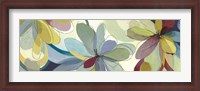 Framed Silk Flowers II