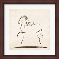 Framed Horse I