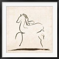 Framed Horse I