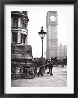 Framed Big Ben, London, c 1900s