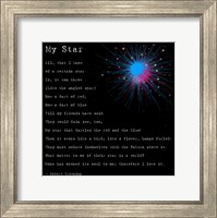 Framed My Star by Robert Browning