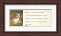 Framed My Fairy by Lewis Carroll - wide