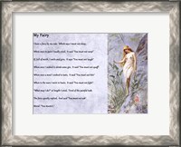 Framed My Fairy by Lewis Carroll - horizontal