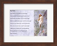Framed My Fairy by Lewis Carroll - horizontal