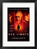 Framed Red Lights