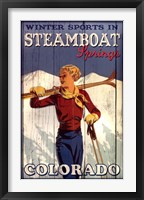 Framed Ski Steamboat Springs