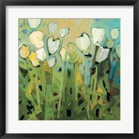 Framed White Tulips I