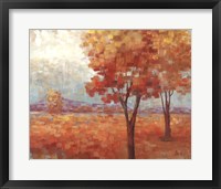 Distant Mountain II Framed Print