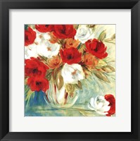 Vibrant Bouquet I Framed Print