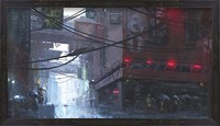 Framed Japan Rain