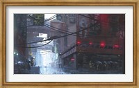 Framed Japan Rain