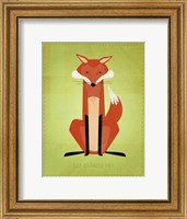 Framed Crooked Fox