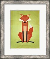 Framed Crooked Fox