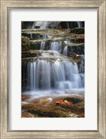 Framed Waterfall Whitecap Stream