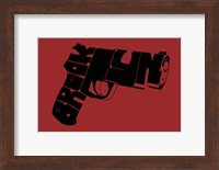 Framed Gun from Brooklyn
