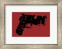 Framed Gun from Brooklyn