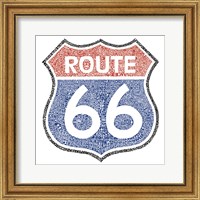 Framed Legendary Route 66