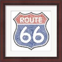 Framed Legendary Route 66
