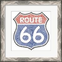 Framed Legendary Route 66