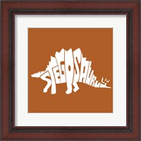 Framed Stegosaurus