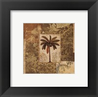 Framed Palm Patchwork I