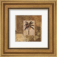 Framed Palm Patchwork II