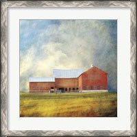 Framed Red Barn