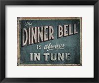 Framed Dinner Bell