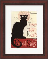 Framed Tournee du Chat Noir