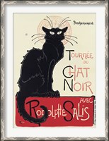 Framed Tournee du Chat Noir
