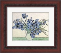 Framed Irises