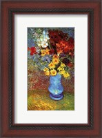 Framed Vase With Anemone