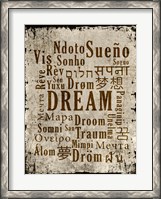 Framed Dream in Multiple Languages