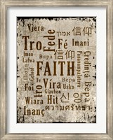 Framed Faith in Multiple Languages