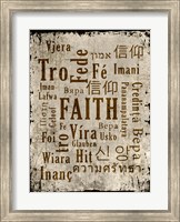 Framed Faith in Multiple Languages