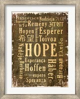 Framed Hope in Multiple Languages