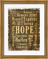 Framed Hope in Multiple Languages