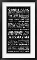 Chicago Cities II Framed Print